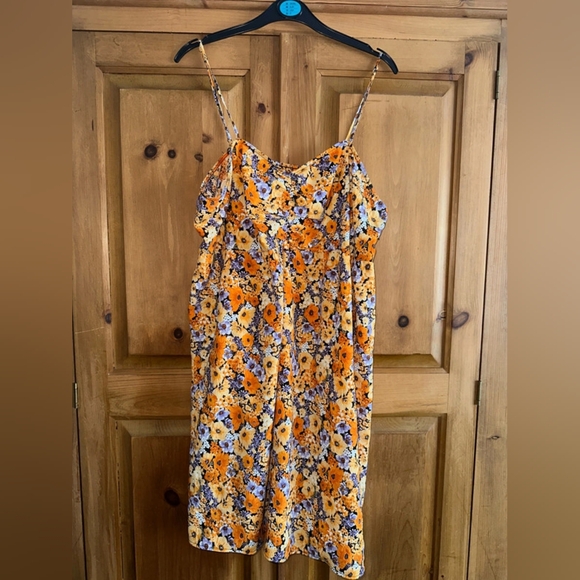 Floral Spaghetti Strap Dress - Picture 1 of 3